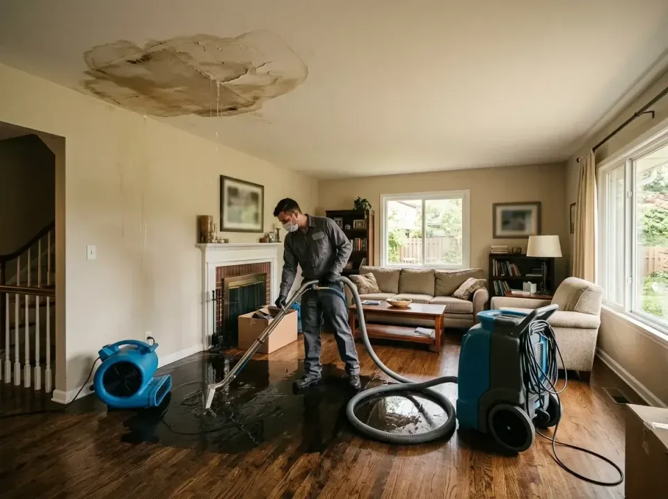 attic-pipe-burst-ceiling-drip-008 — frequently asked questions, Water Damage Restoration & Carpet Care in Ridge Wood Heights…